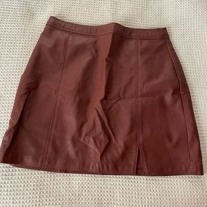 Abercrombie and Fitch Brown Skirt